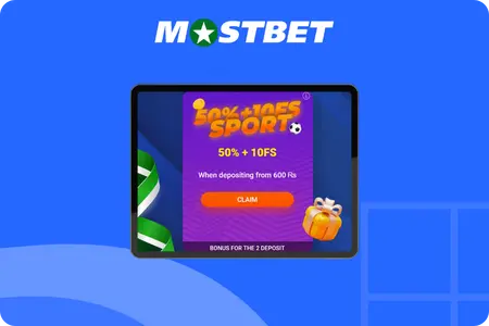 Mostbet Second Deposit Sports Bonus