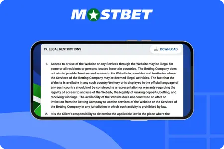 Legality of Mostbet in Pakistan