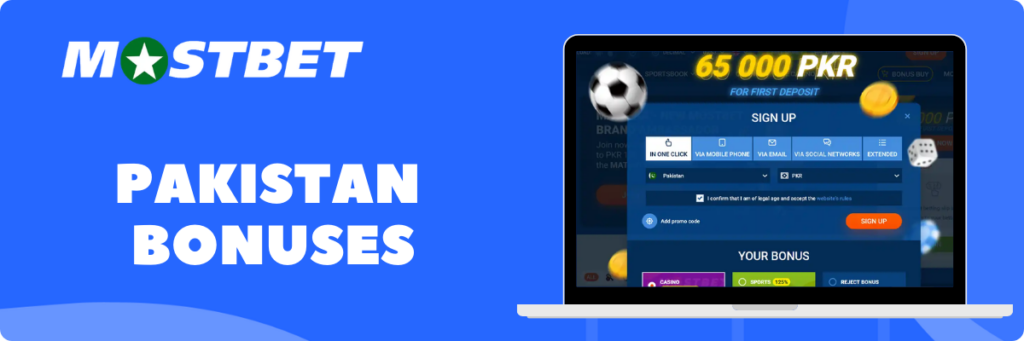Mostbet Pakistan Bonuses